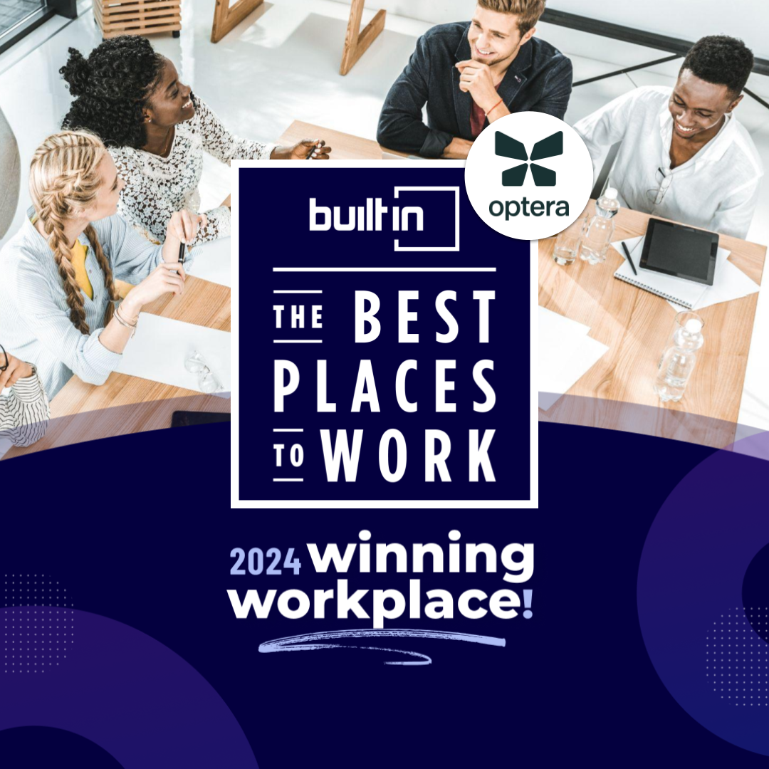 Optera recognized as a 2024 Built In Best Places To Work award